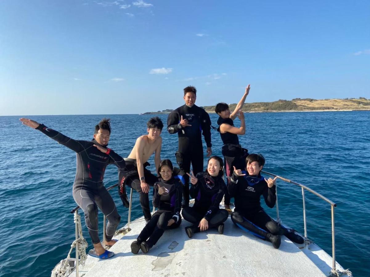 藍洞潛水blue Hole Dive Center Bed & Breakfast ย่านเมืองเก่าเฮ้งชุน ภายนอก รูปภาพ